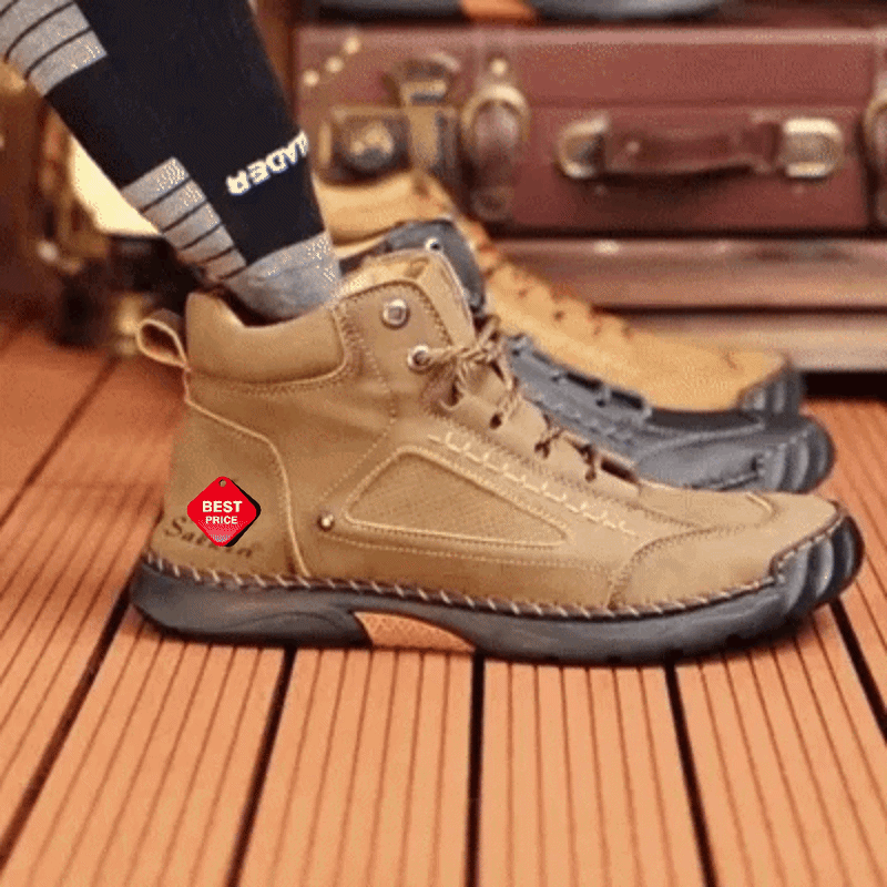 Men’s Comfort Leather Boots