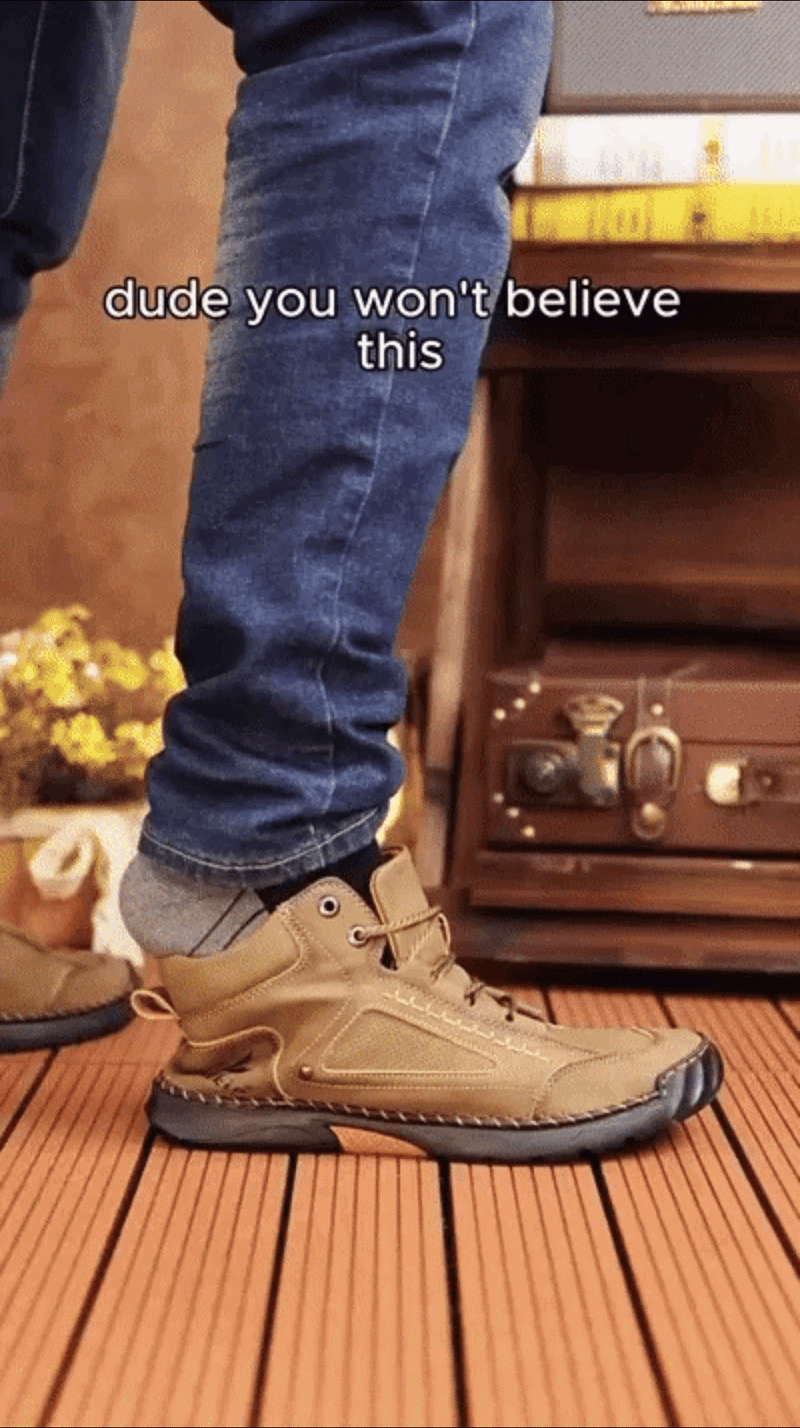 Men’s Comfort Leather Boots